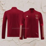 Giacca del Arsenal 2023/24 Rosso Oscuro
