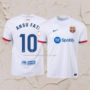 Maglia FC Barcellona Giocatore Ansu Fati Away 2023/24