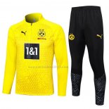 Tuta da Track de Felpa del Borussia Dortmund 2023/24 Giallo
