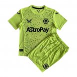 Maglia Wolves Portiere Away Bambino 2023/24