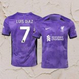 Maglia Liverpool Giocatore Luis Diaz Terza 2023/24