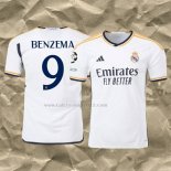 Maglia Real Madrid Giocatore Benzema Home 2023/24