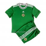 Maglia Irlanda Nord Home Bambino Euro 2022
