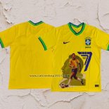 Thailandia Maglia Brasilee Pele Special 2022 Amarillo
