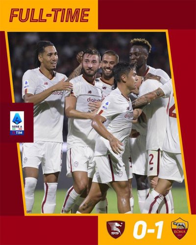 Roma-Salernitana 1-0