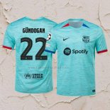Maglia FC Barcellona Giocatore Gundogan Terza 2023/24